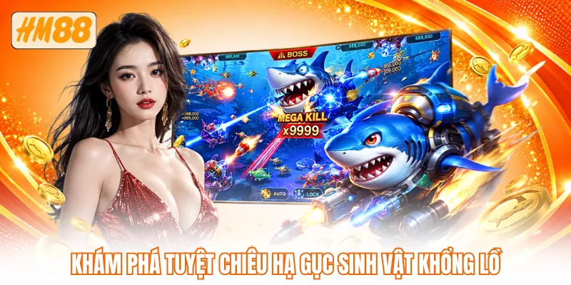 Khám phá tuyệt chiêu hạ gục sinh vật khổng lồ Khám phá tuyệt chiêu hạ gục sinh vật khổng lồ