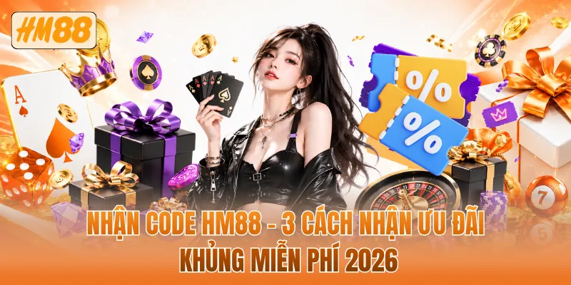 Nhận code HM88 - 3 cách nhận ưu đãi khủng miễn phí 2026